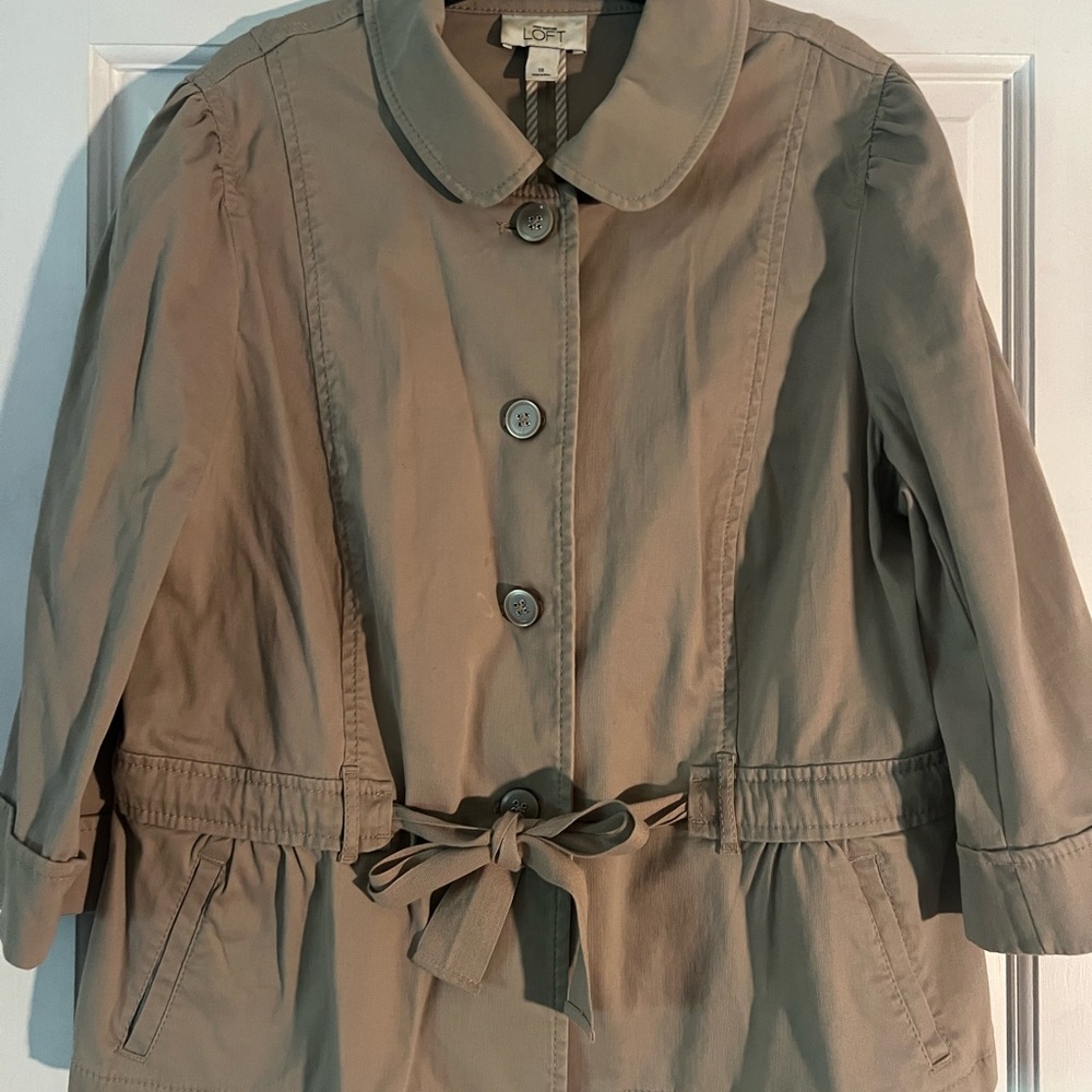 LOFT Tan Utility Jacket - Picture 2 of 3